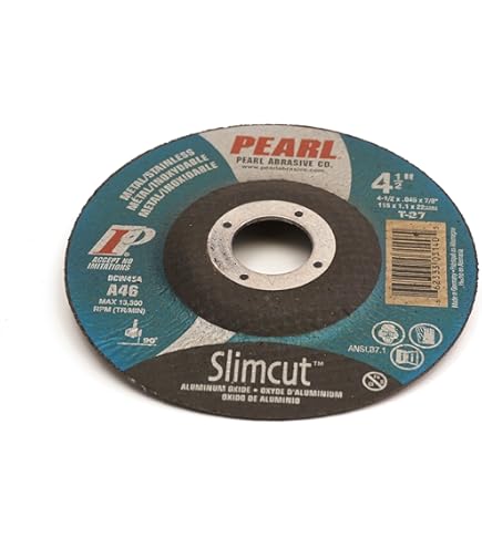 5-PK Pearl Abrasive MAX4540ZJE EXV High Density Zirconia